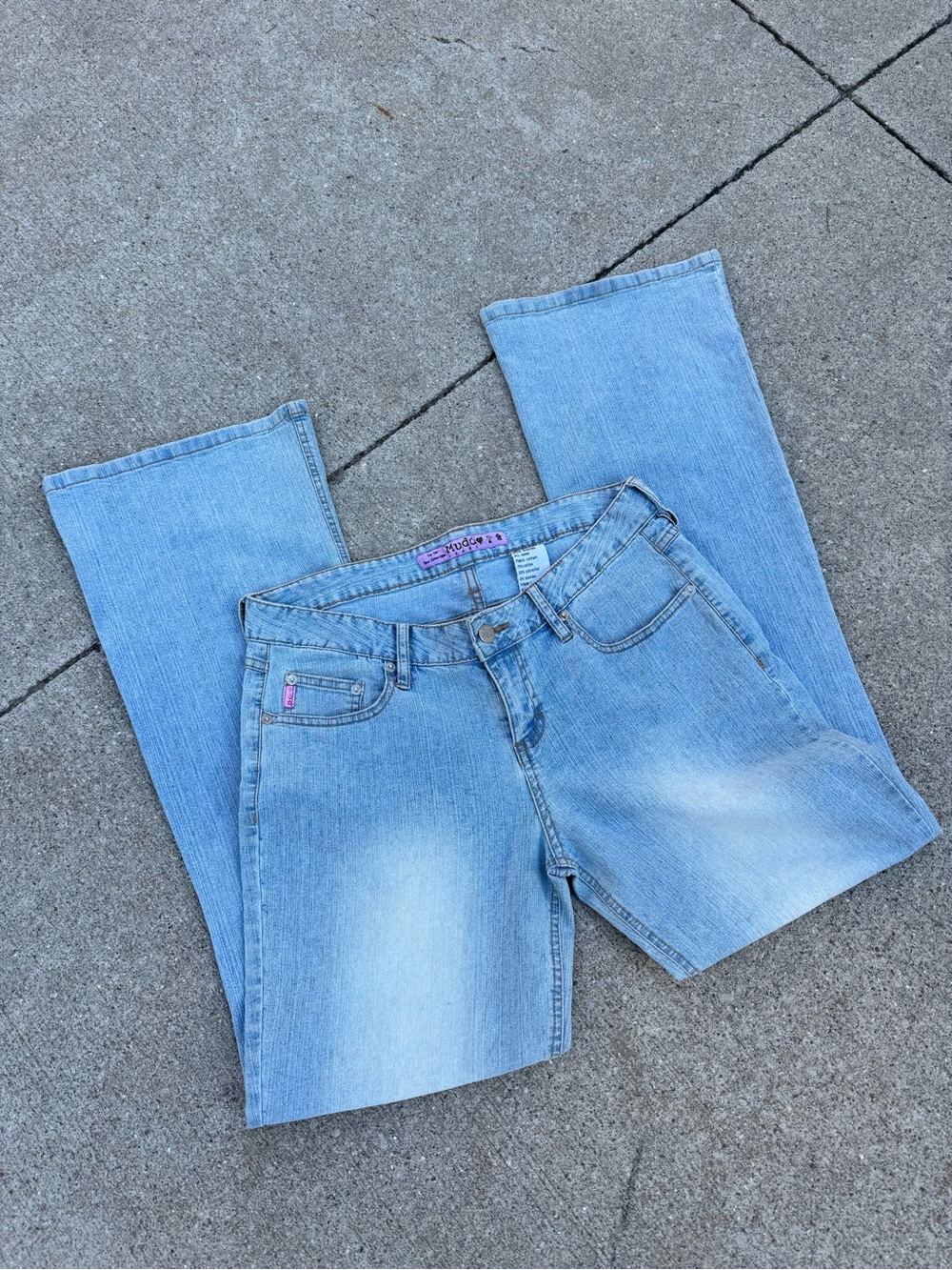Y2K Mudd Light Blue Bootcut Jeans